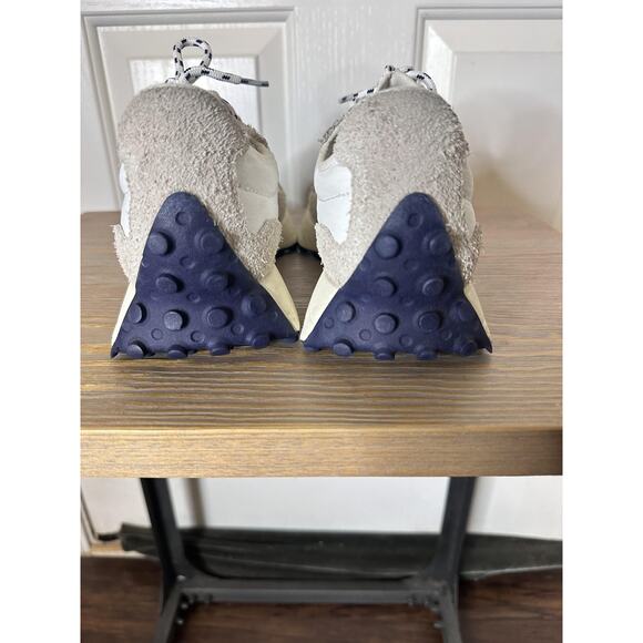 New Balance 327 Shoes Mens Size 7 Beige White Suede Colorblock Sneakers MS327RF1 - Picture 8 of 13